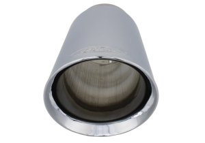 Ford F-150 Performance Exhaust - Ford Racing - Exhaust Tips, 4 in., Chrome-Plated, Stainless Steel - Chrome - `21-`25 Ford F-150 Performance Exhaust - Ford Racing - Exhaust Tips, 4 in., Chrome-Plated, Stainless Steel - Chrome - `21-`25